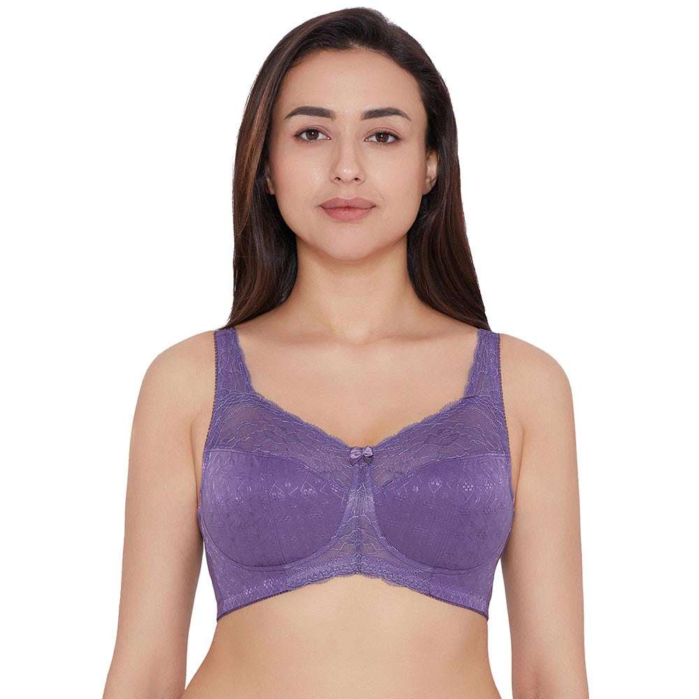 Buy Classic Non Padded Non Wired Full Coverage Plus Size Everyday Comfort  Bra Online