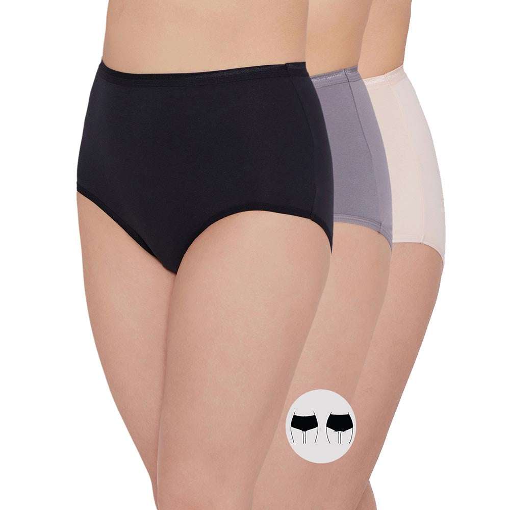 Buy wirarpaLadies Knickers Cotton Full Briefs High Waisted Underwear Panties  for Women Multipack Online at desertcartINDIA