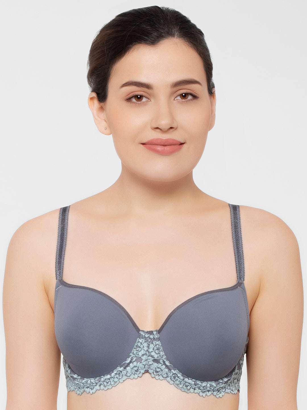 Padded Bra Non Wired 3/4th Coverage T-shirt Bra (Pack of 3