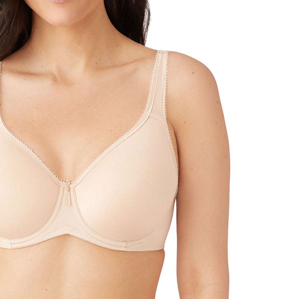Wacoal 853192 Basic Beauty Spacer Nude Bra Full Coverage Underwire Lightly  Lined in 2023