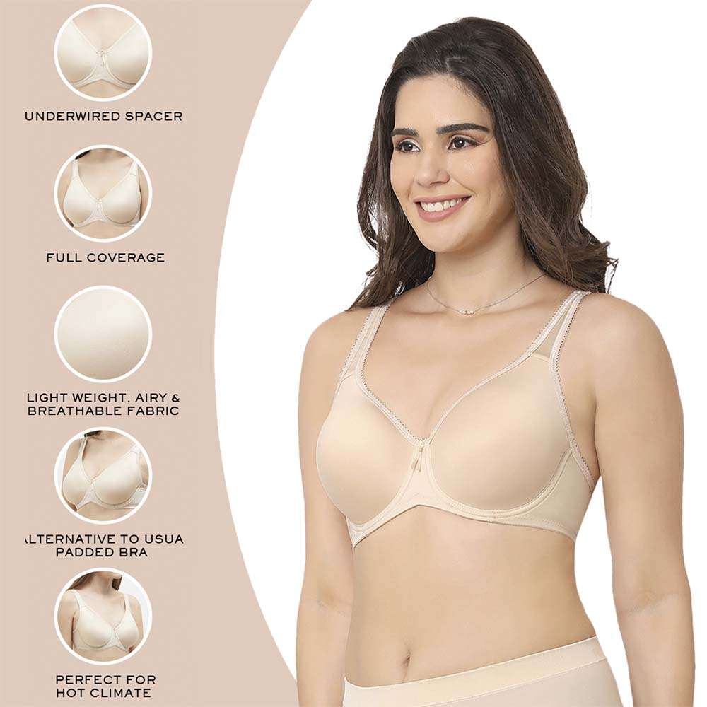  Women's Underwired Seamless Full Cups Form A Perfect