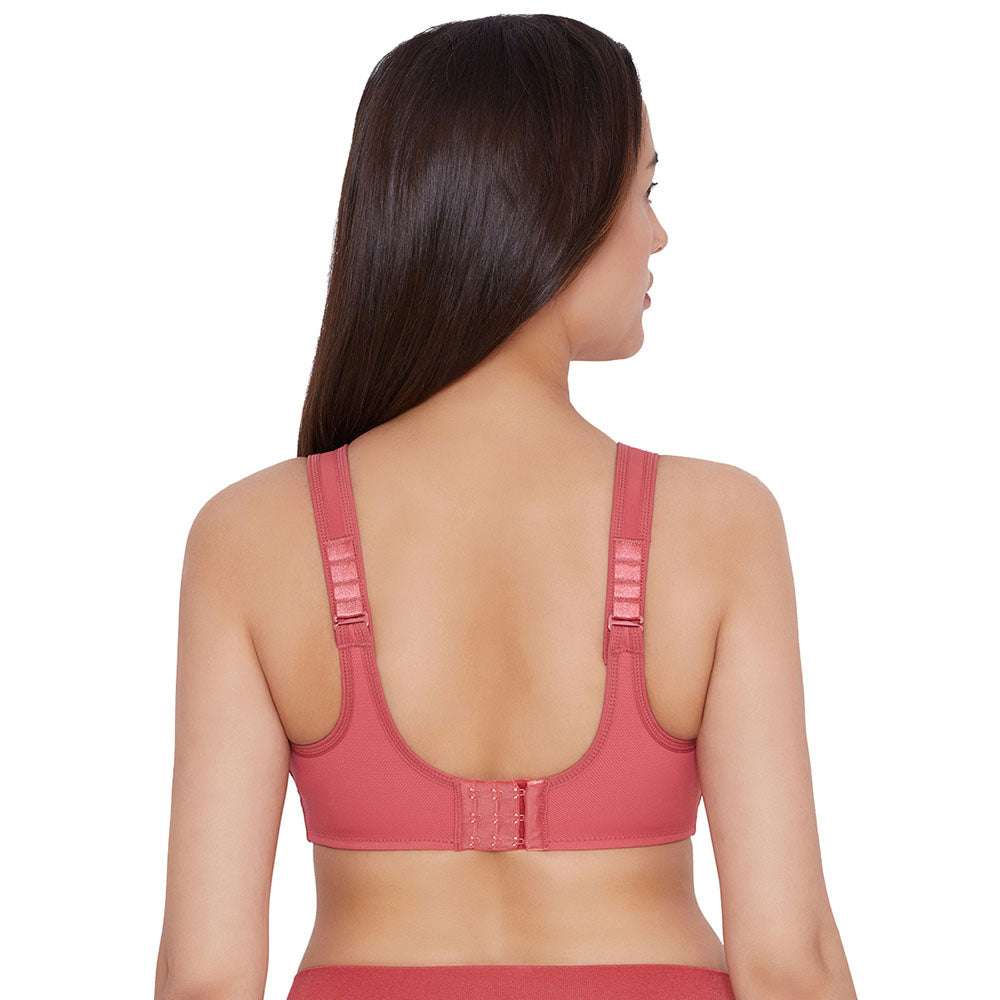 Buy Sport Non Padded Wired Full Coverage Full Support High Intensity Sports  Bra -Red Online