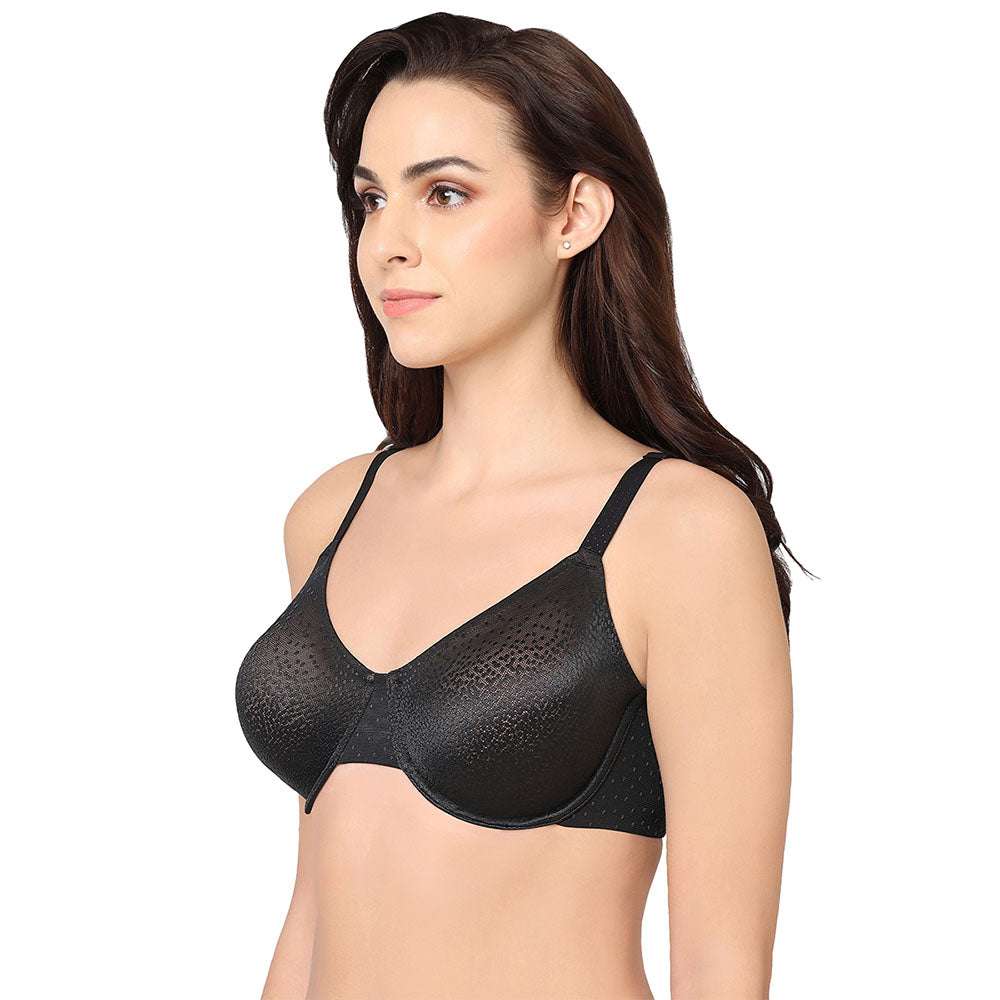 Buy Wacoal Back Appeal Non-Padded Wired Medium Coverage Full Cup Bra -  Peach at