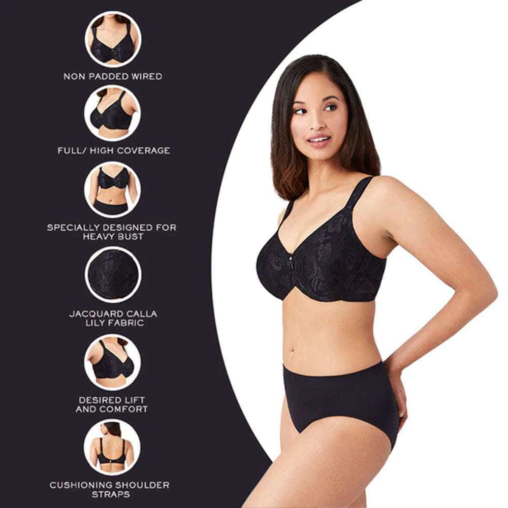 Buy Goddess Plus Size Lace Wirefree Bra (Nude,48 Ddd) Online at  desertcartINDIA