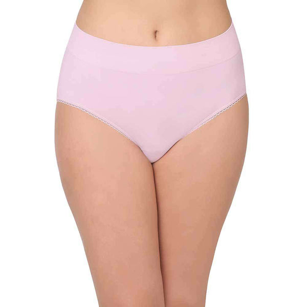 Wacoal Women's Feeling Flexible Seamless Brief, Rose Dust, Medium