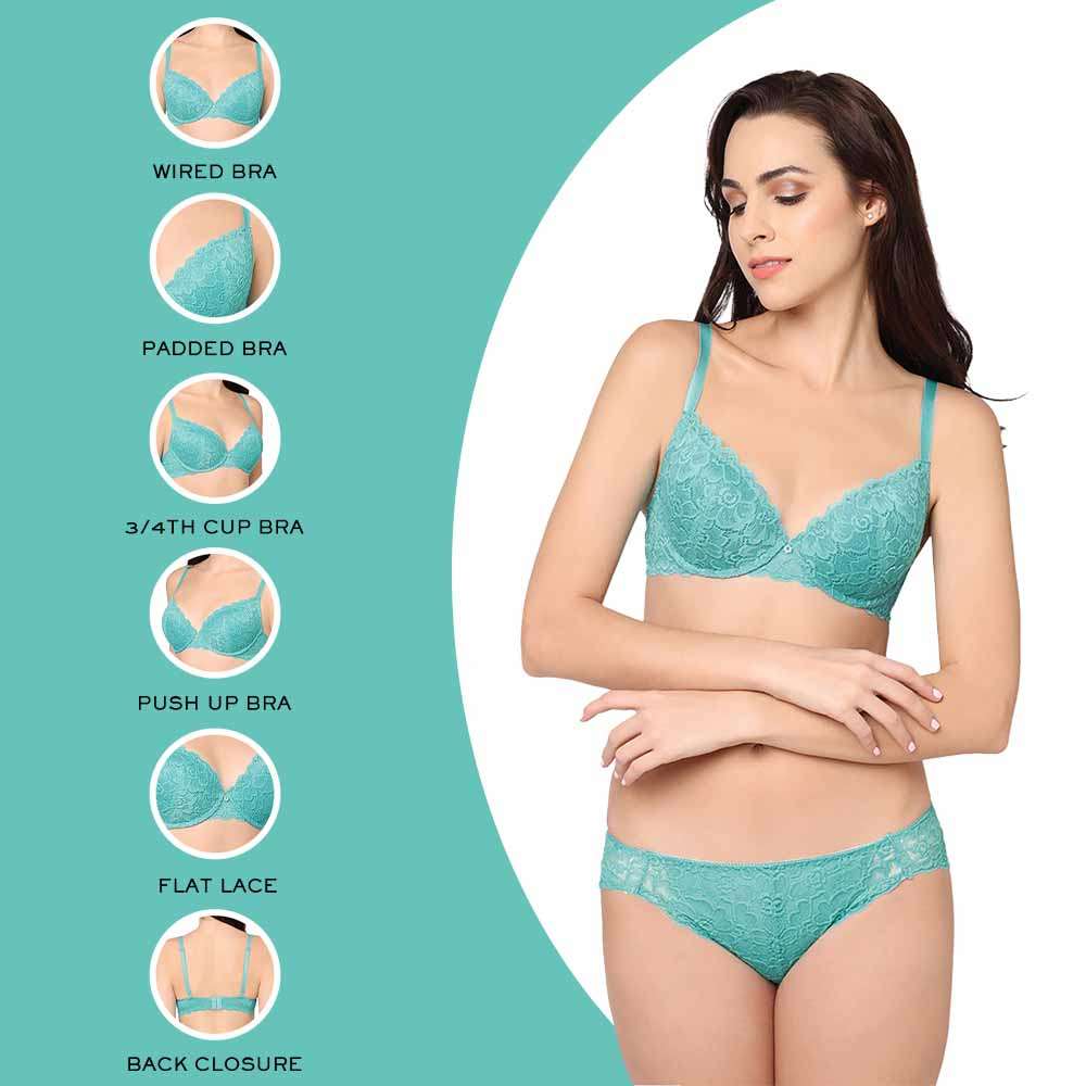 Non-Padded Non-Wired Full Cup Bra(3 Pieces, B CUP, Assorted Colours) - Desi  Dukaan