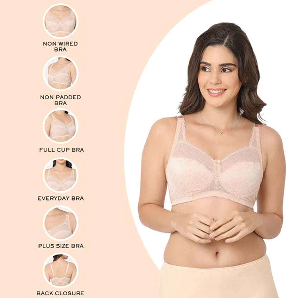 COMFIT Large size Women Full Coverage Non Padded Bra - Buy COMFIT Large  size Women Full Coverage Non Padded Bra Online at Best Prices in India
