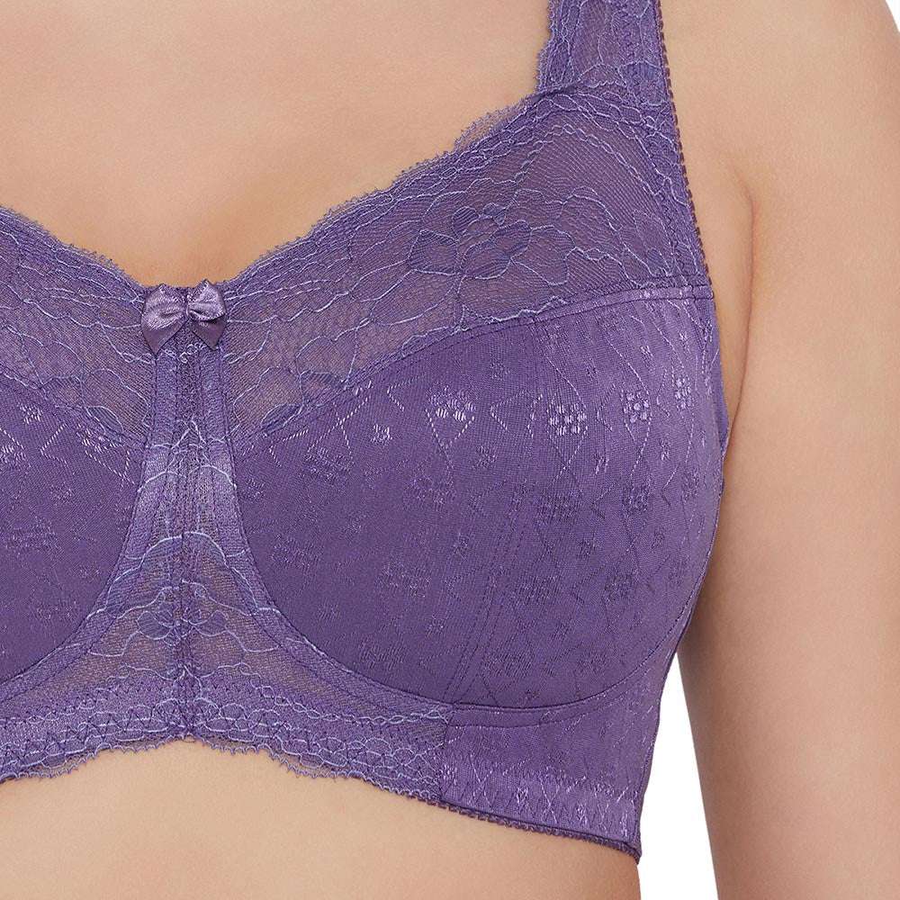 Buy Classic Non Padded Non Wired Full Cup Everyday Bra Purple Online Wacoal India 6826