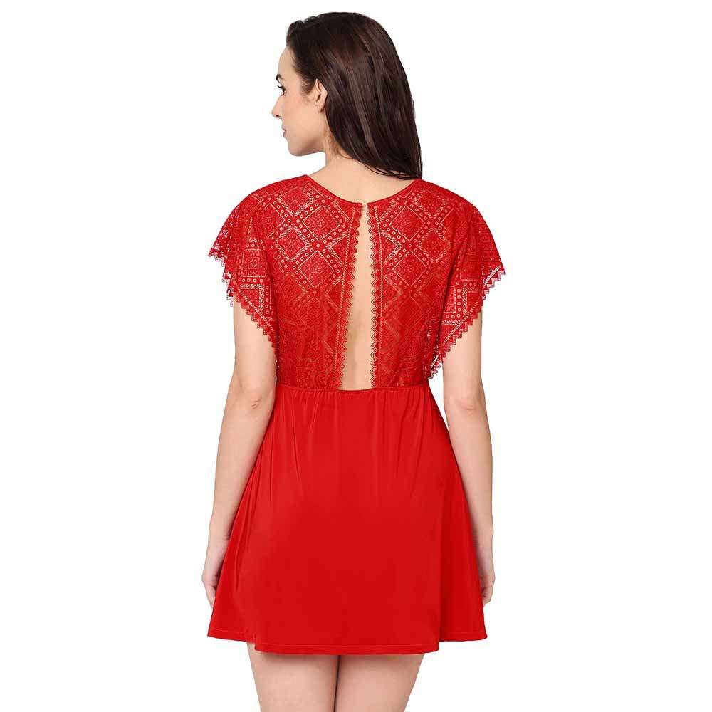 Buy Wacoal Embrace Lace Chemise -814191 - Red Online