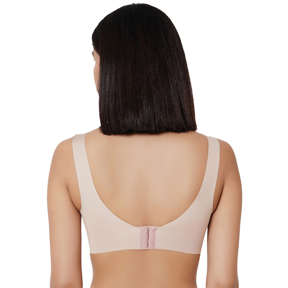 Buy Aura Padded Non Wired 34th Cup Everyday Wear Full Coverage Bralette Beige Online Wacoal 