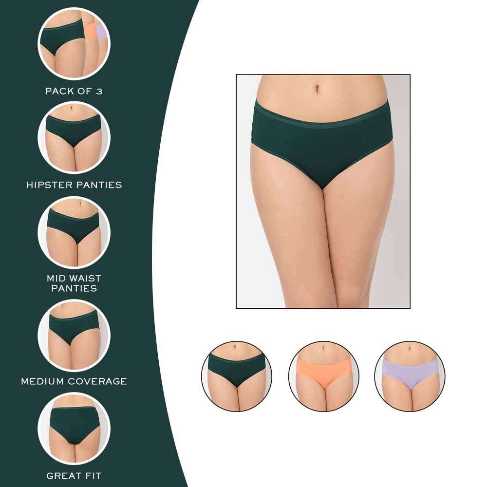 SKYViEW Women Hipster Red, Green, Orange Panty - Buy SKYViEW Women Hipster  Red, Green, Orange Panty Online at Best Prices in India