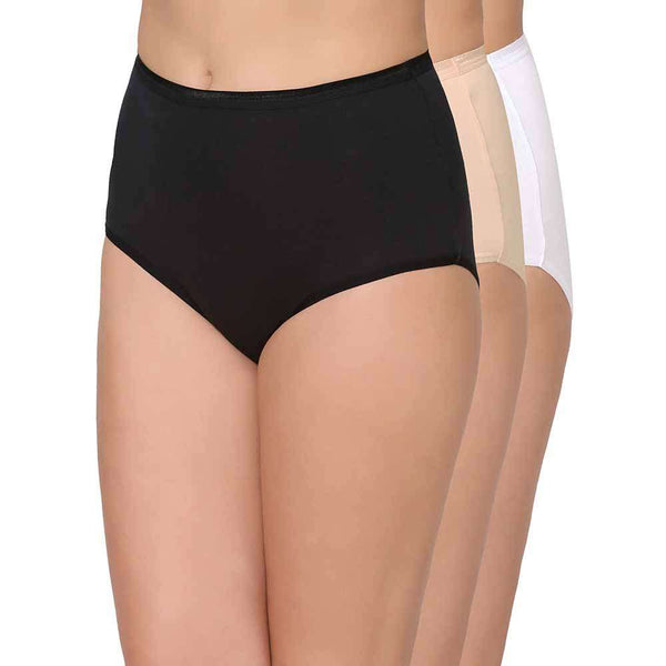 CAICJ98 Women Underwear Sport Panties Plus Size High Waist New Design  Cotton Breathable Panty Women Dot Briefs Comfort Cotton Briefs C,L 