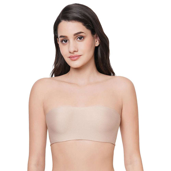 LAVRA Women's Strapless Bandeau Bra Seamless One Size Non Padded Layering  Tube Top 
