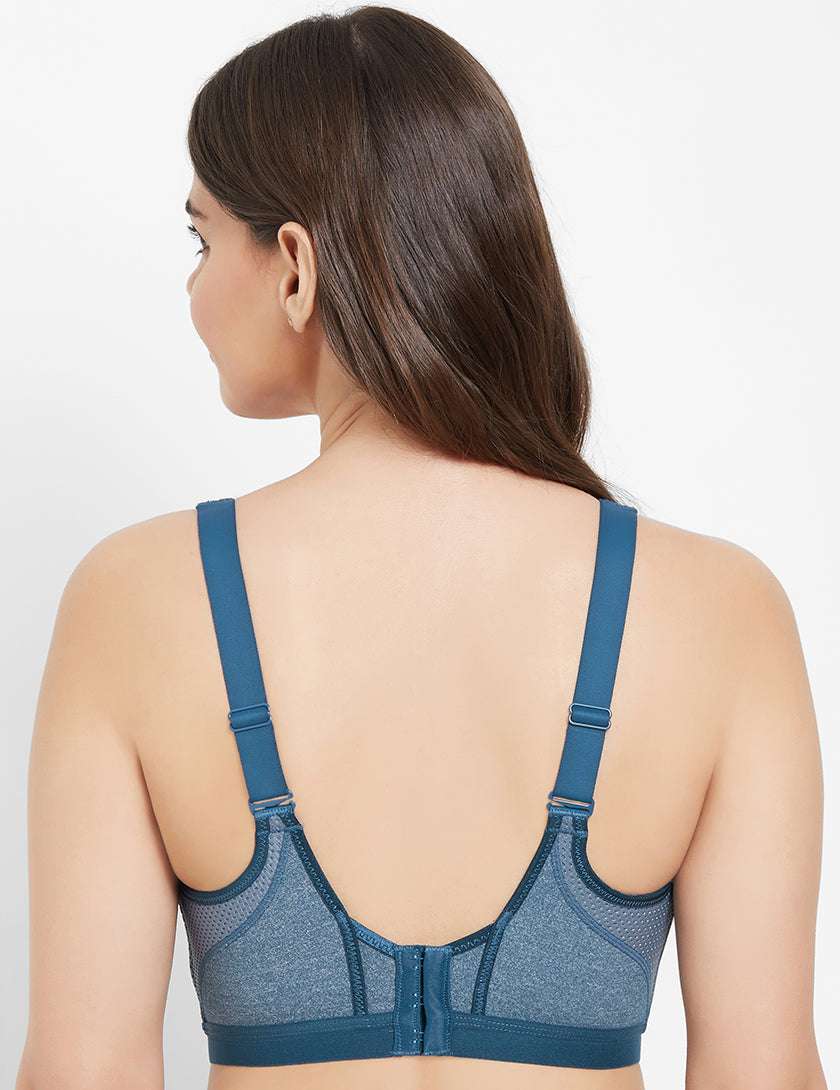 Plain Cotton Blend BODYAAN black-sports bra at Rs 179/piece in Ghaziabad