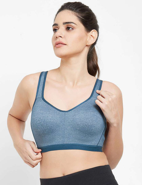 Athletic Works Women's Size S Blue Sports Bra – Off The Rack