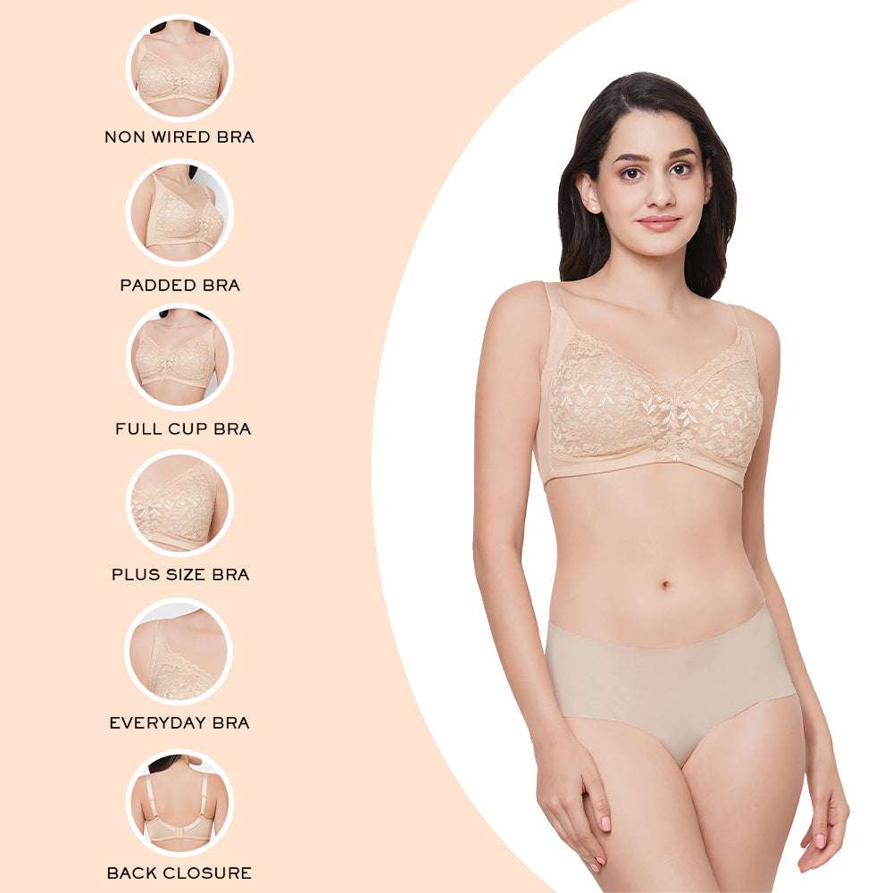 Large Size Bra Thin Lace Bra Court at best price in Shillong by
