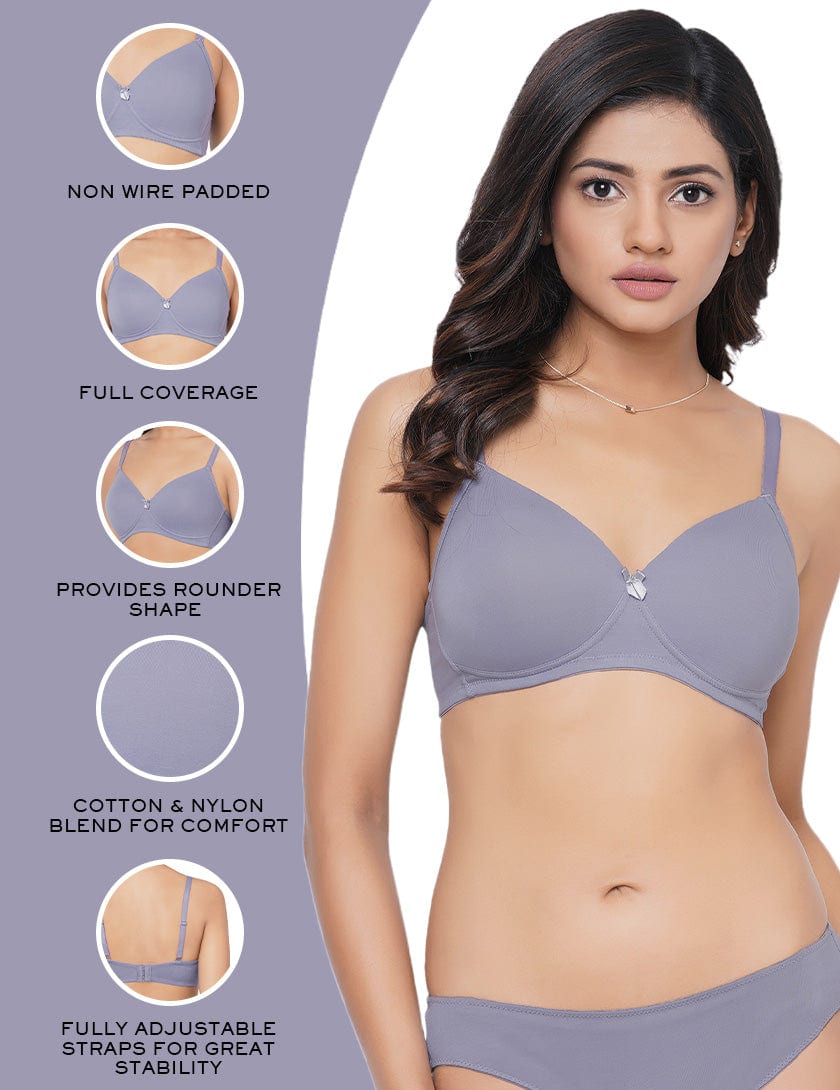 Jovie Plain Pure Cotton Bra - D Cup, For Inner Wear at Rs 185/piece in  Mumbai