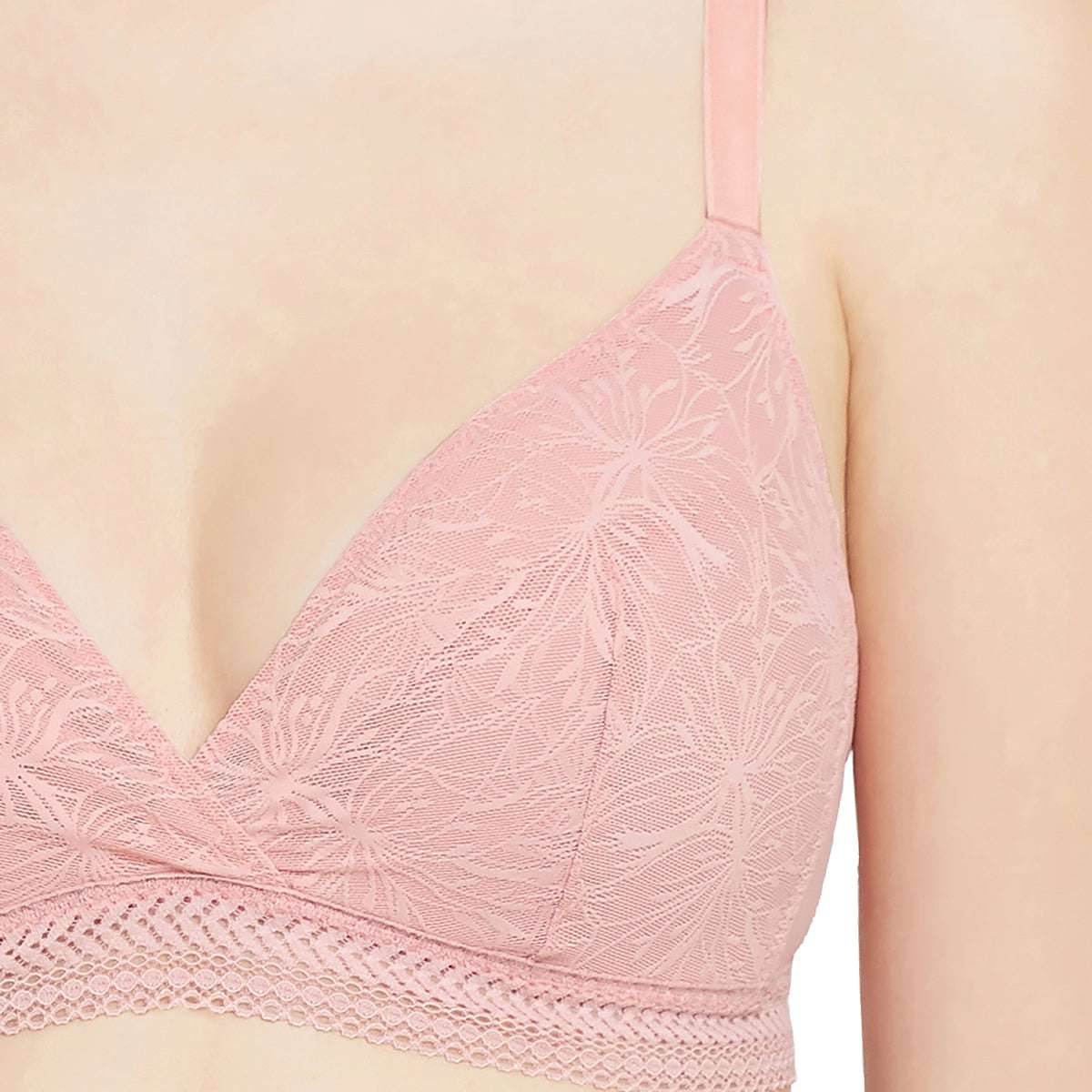 Pink Papilio Women Bralette Heavily Padded Bra - Buy Pink Papilio Women  Bralette Heavily Padded Bra Online at Best Prices in India