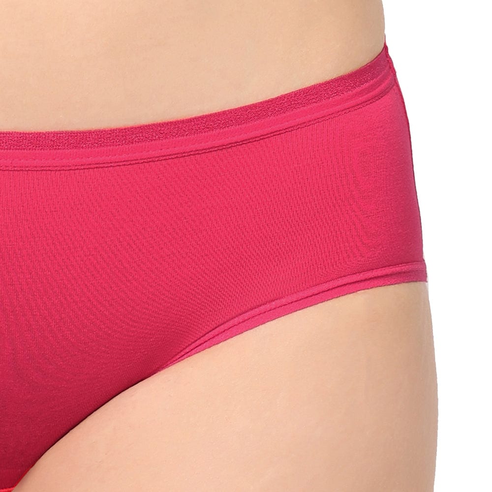 Buy Wacoal Cotton Hipster Mid Waist Medium Coverage Solid Panties Red,  Grey, Blue (Pack of 3) online